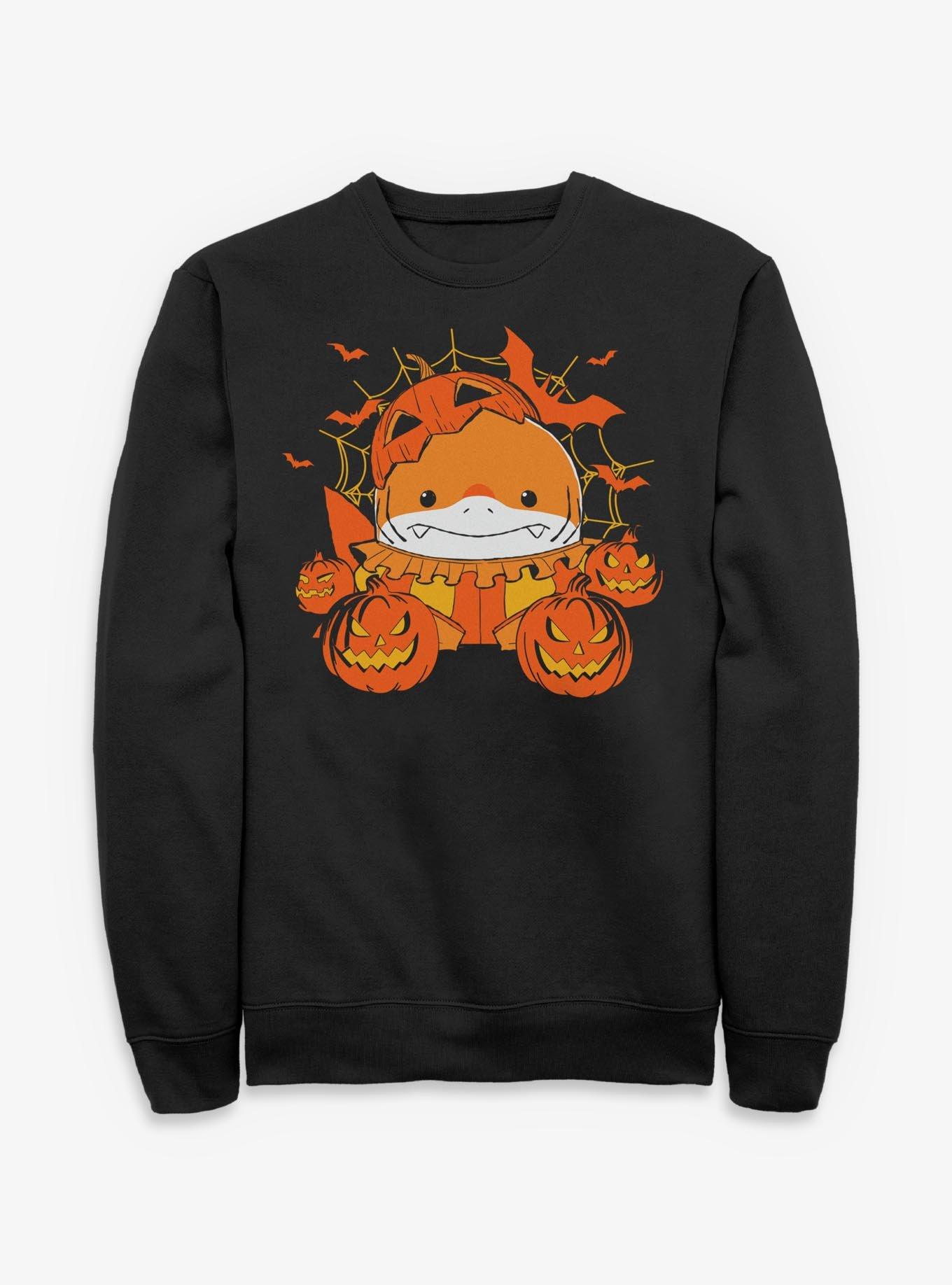 NULL Marvel Jeff Halloween Pumpkin Sweatshirt