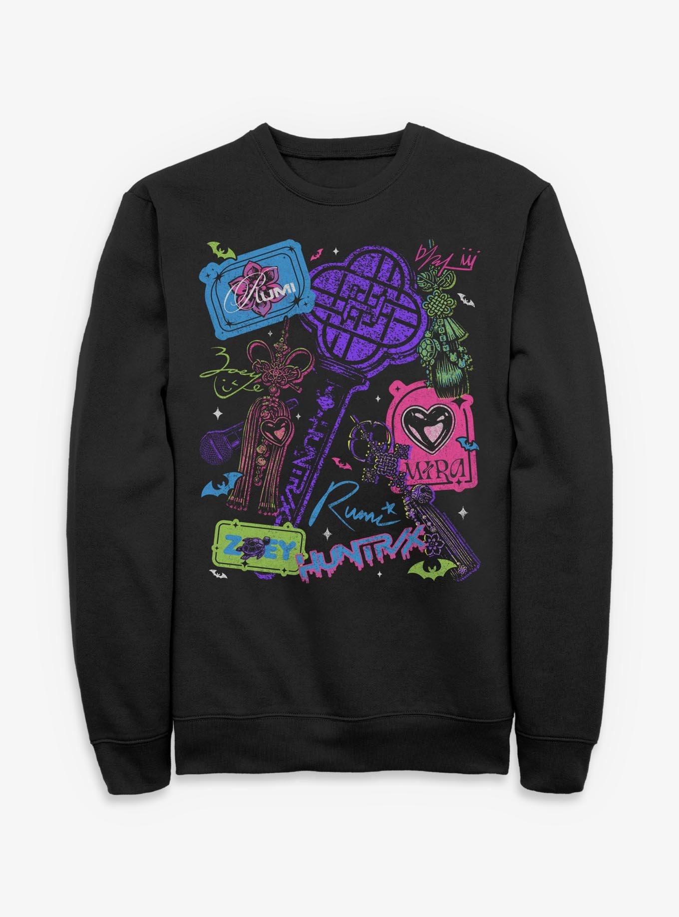 NULL KPop Demon Hunters HUNTR/X Slay The Stage Sweatshirt