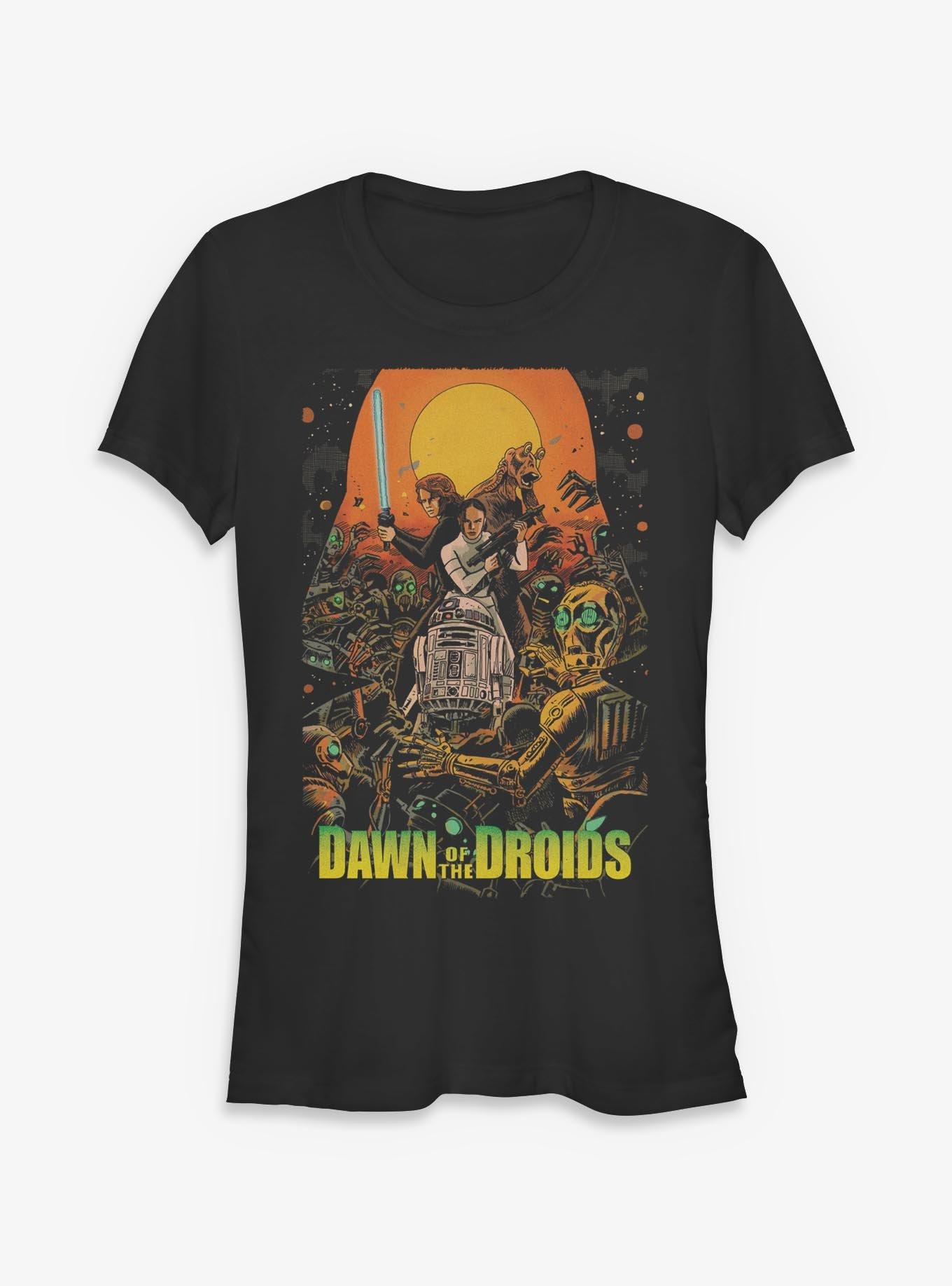NULL Star Wars Dawn Of Droids Girls T-Shirt