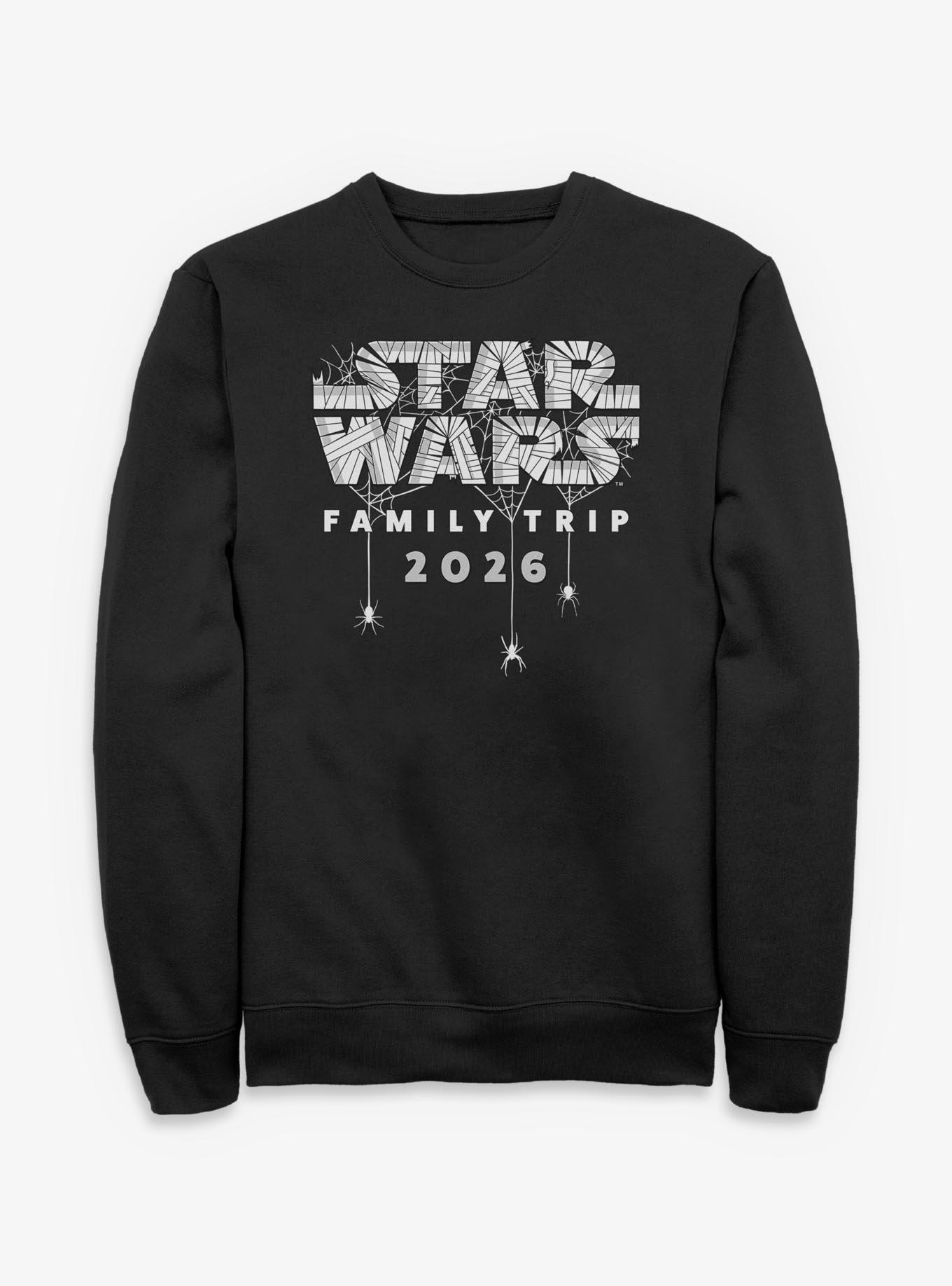 Star Wars Mummy Family Trip 2026 Sweatshirt, BLACK, hi-res view 1