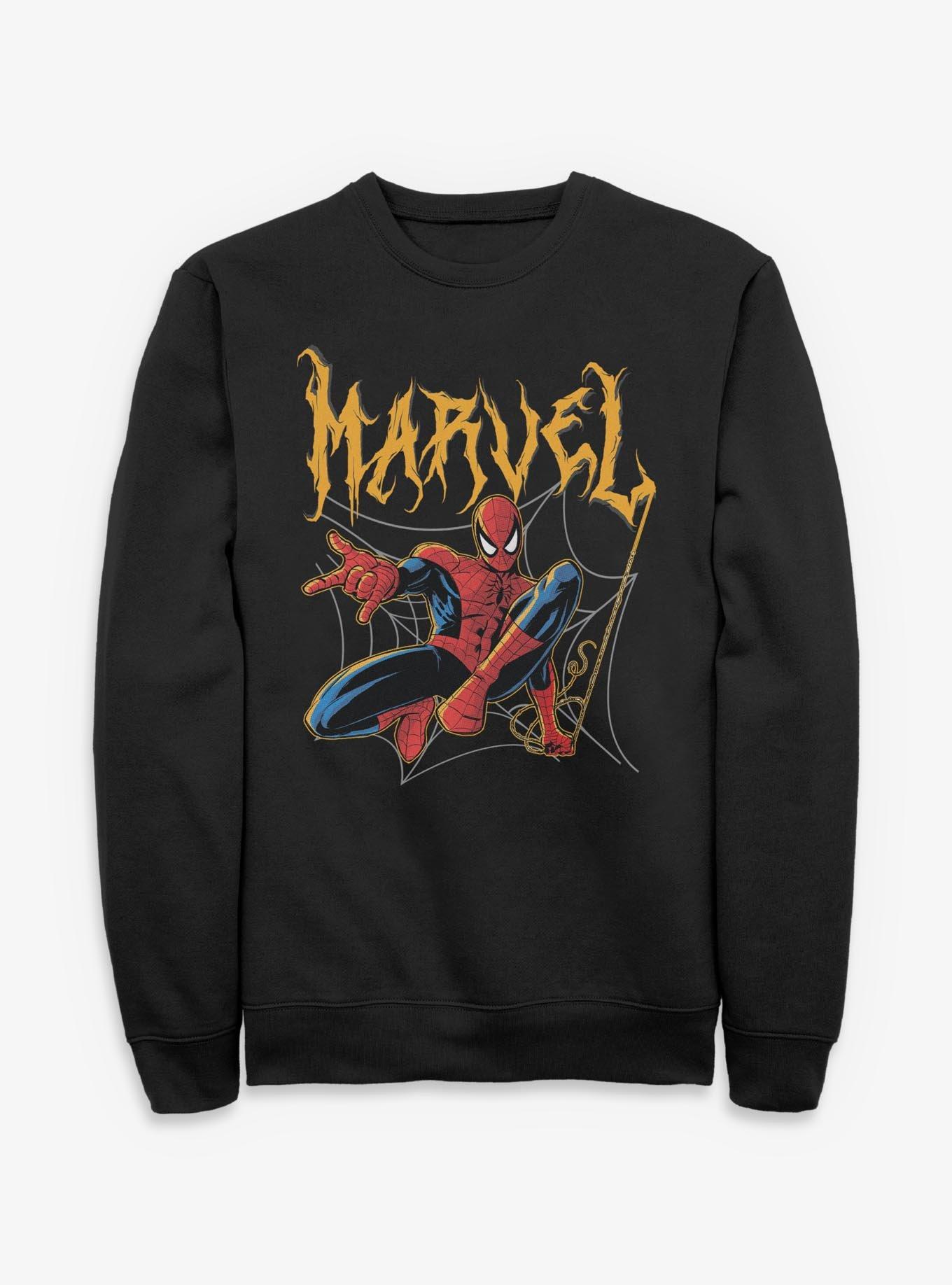 NULL Marvel Spider-Man Web Swing Sweatshirt