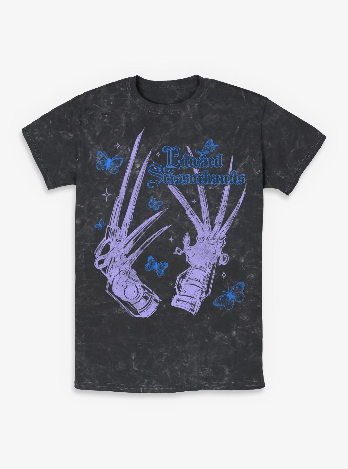 NULL Edward Scissorhands Enchanted Butterflies Mineral Wash T-Shirt