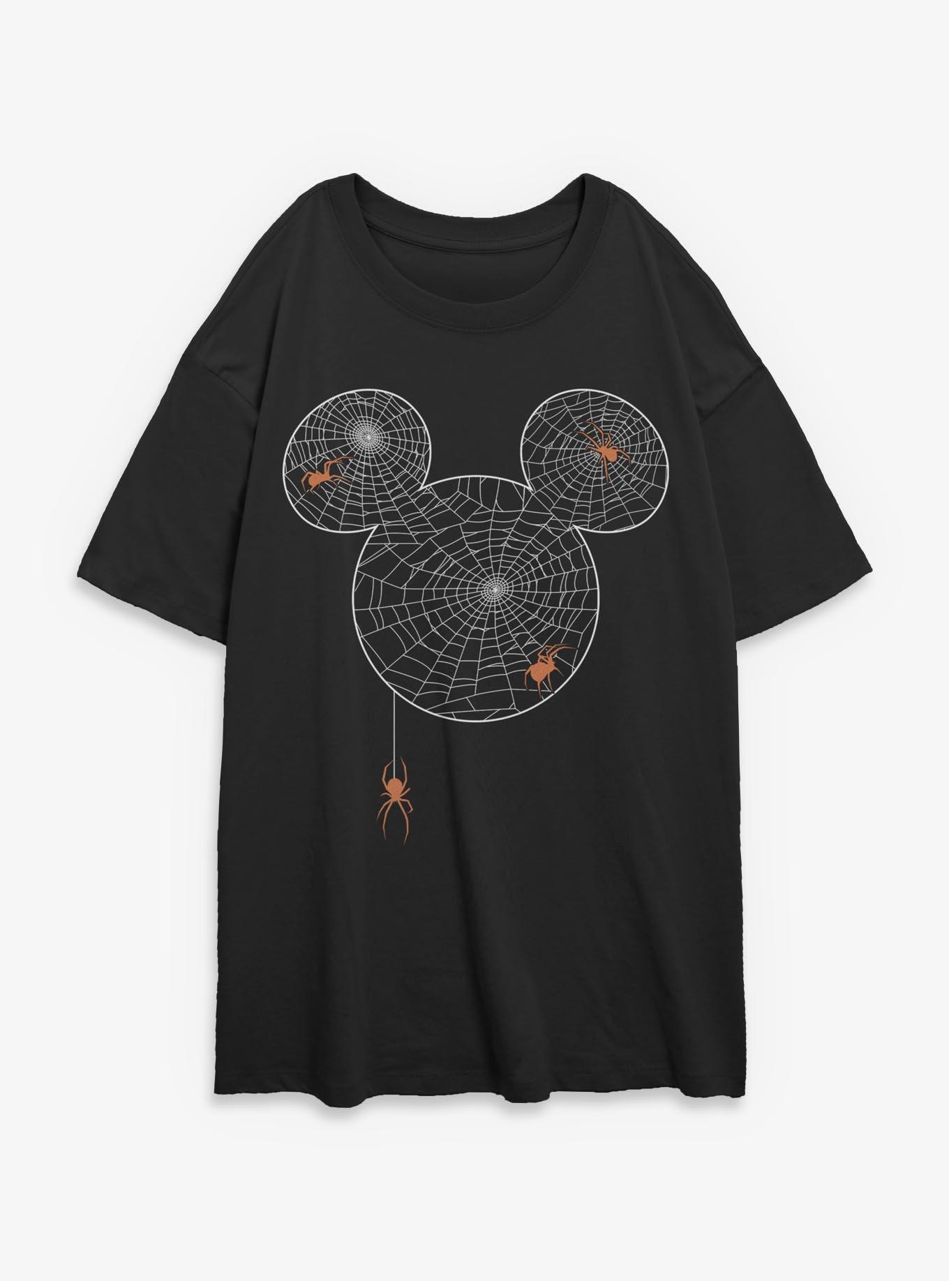 Disney Mickey Mouse Mickey Webs Girls Oversized T-Shirt