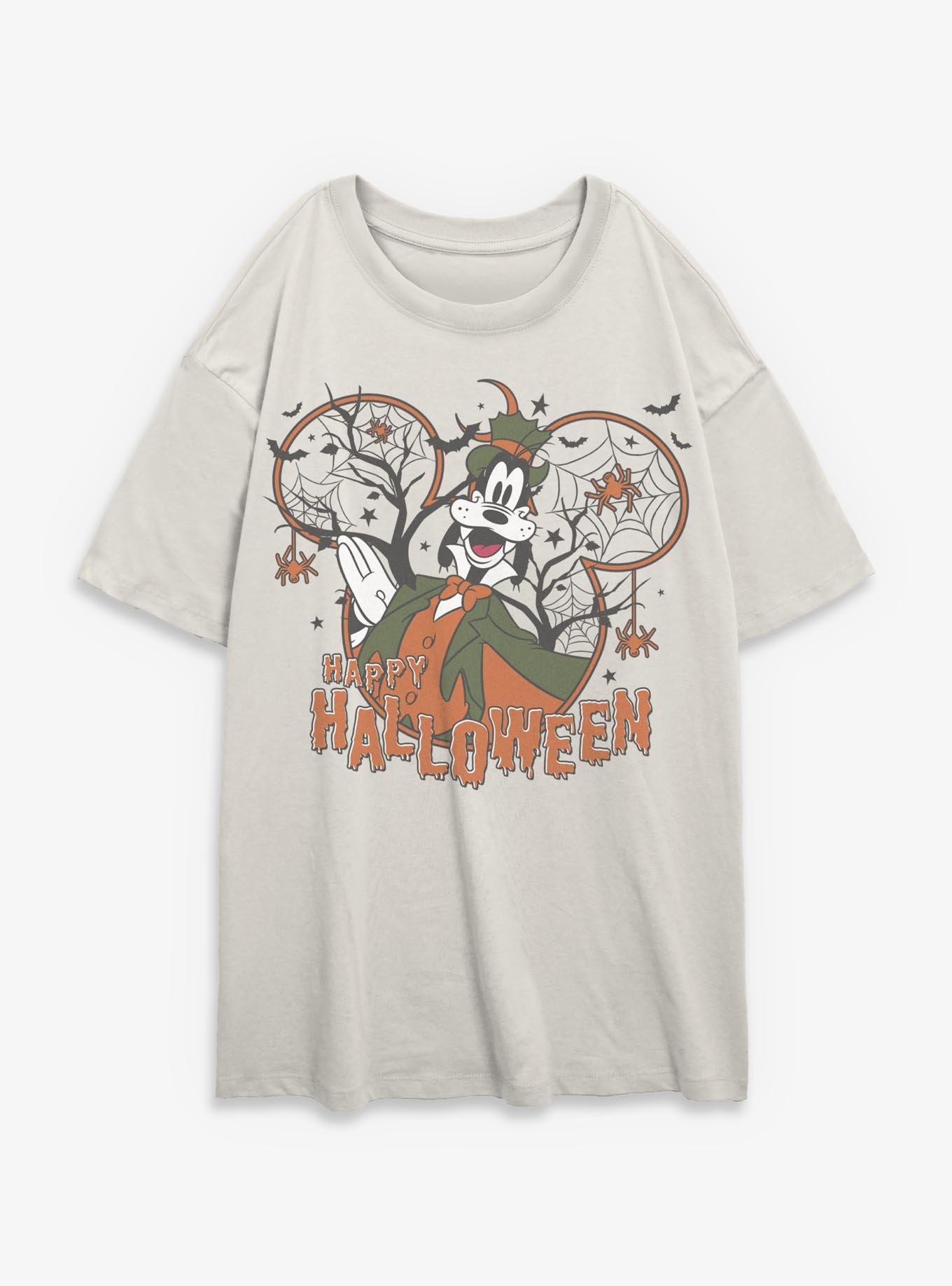 Disney Goofy Vampire Halloween Girls Oversized T-Shirt
