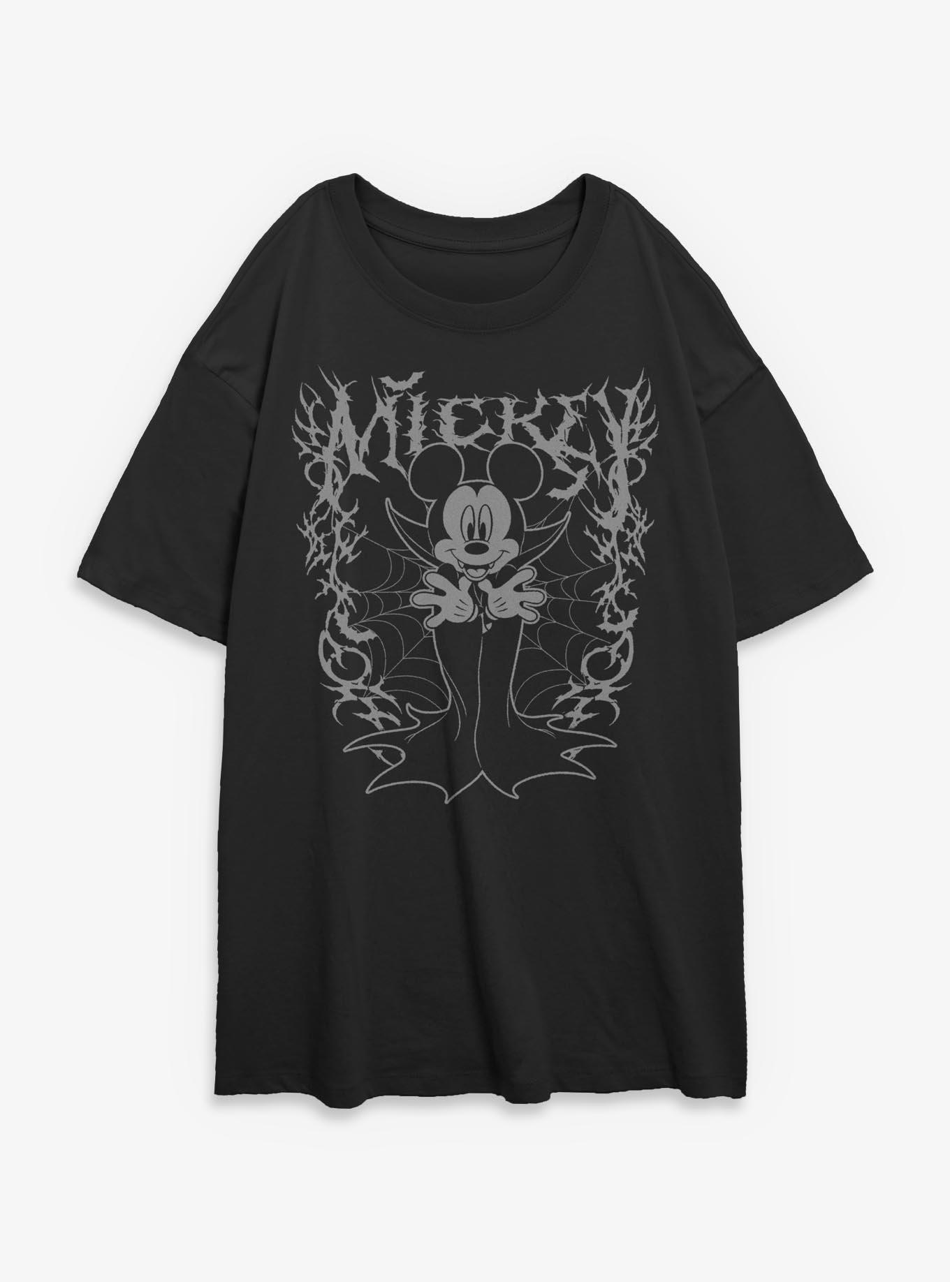 Disney Mickey Mouse Vampy Mouse Girls Oversized T-Shirt