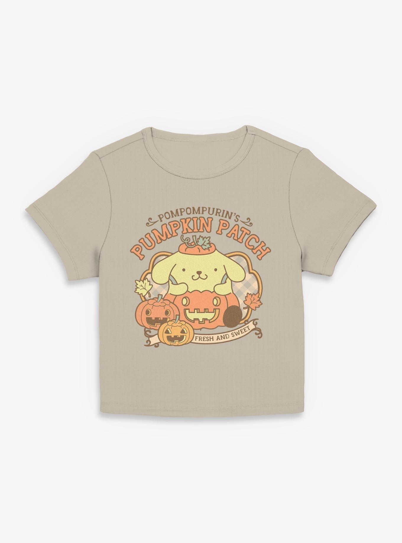 Sanrio Hello Kitty Pompom Pumpkin Patch Girls Baby T-Shirt