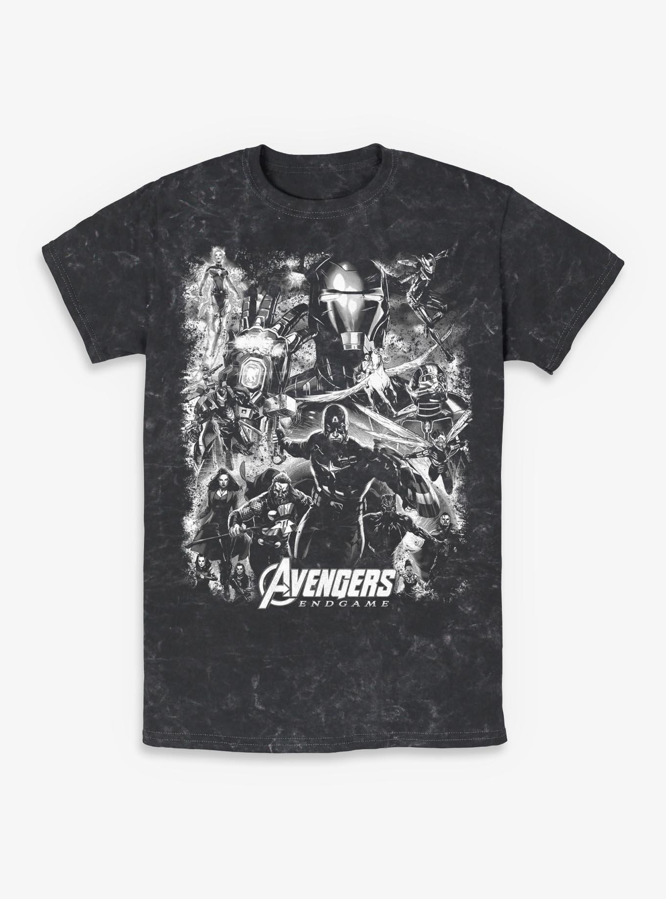 Marvel Avengers: Endgame Heroes Mineral Wash T-Shirt
