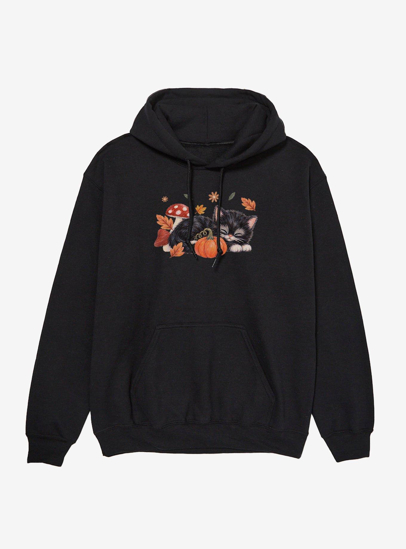 Autumn Slumber Kitty Hoodie