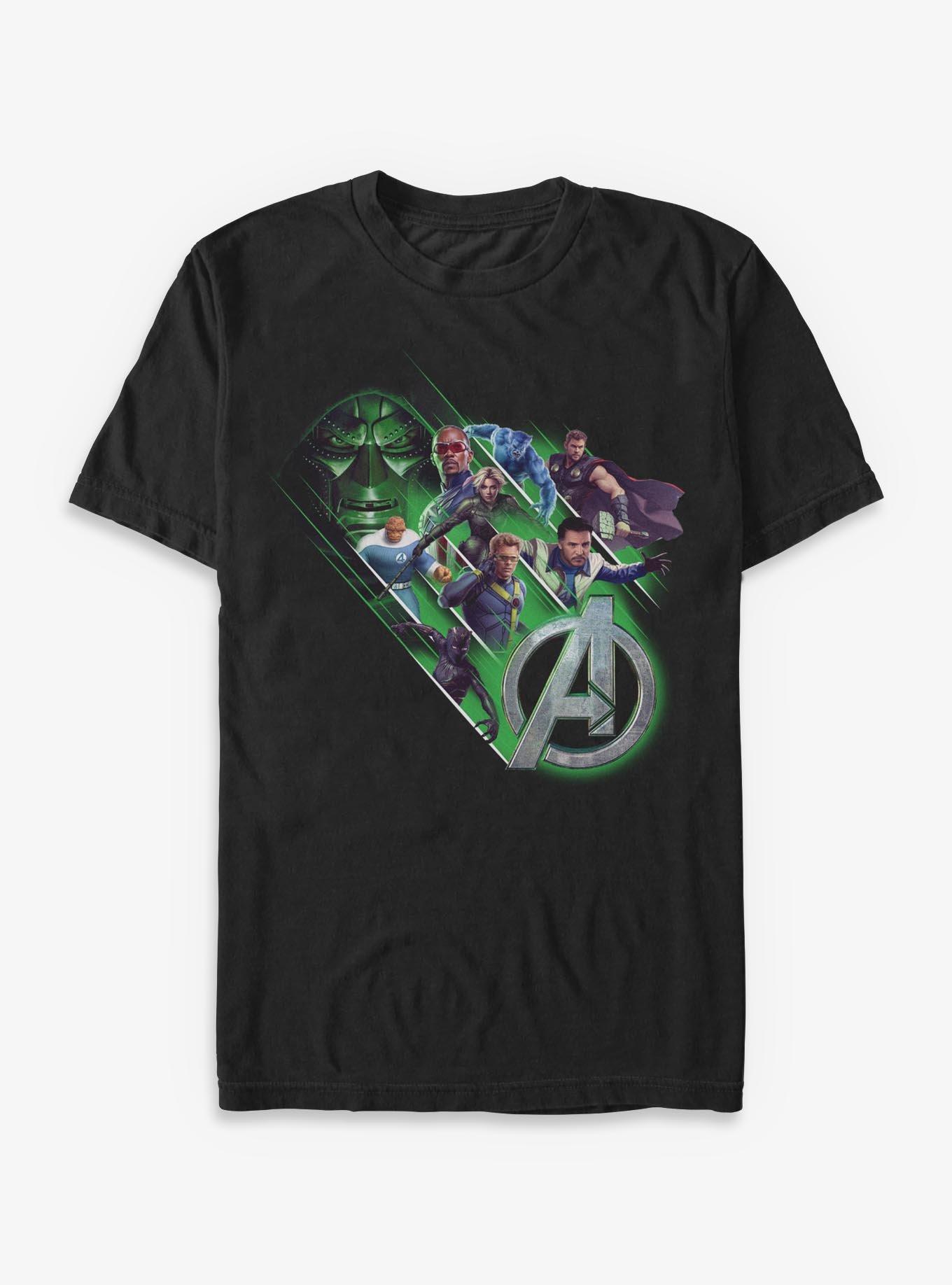 Avengers: Doomsday Avengers Fantastic 4 X-Men Vs Doctor Doom T-Shirt