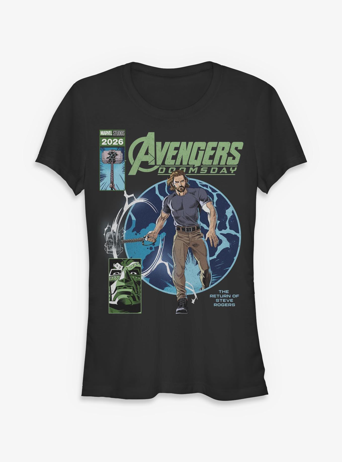 Avengers: Doomsday The Return Of Steve Rogers Girls T-Shirt Hot Topic Exclusive