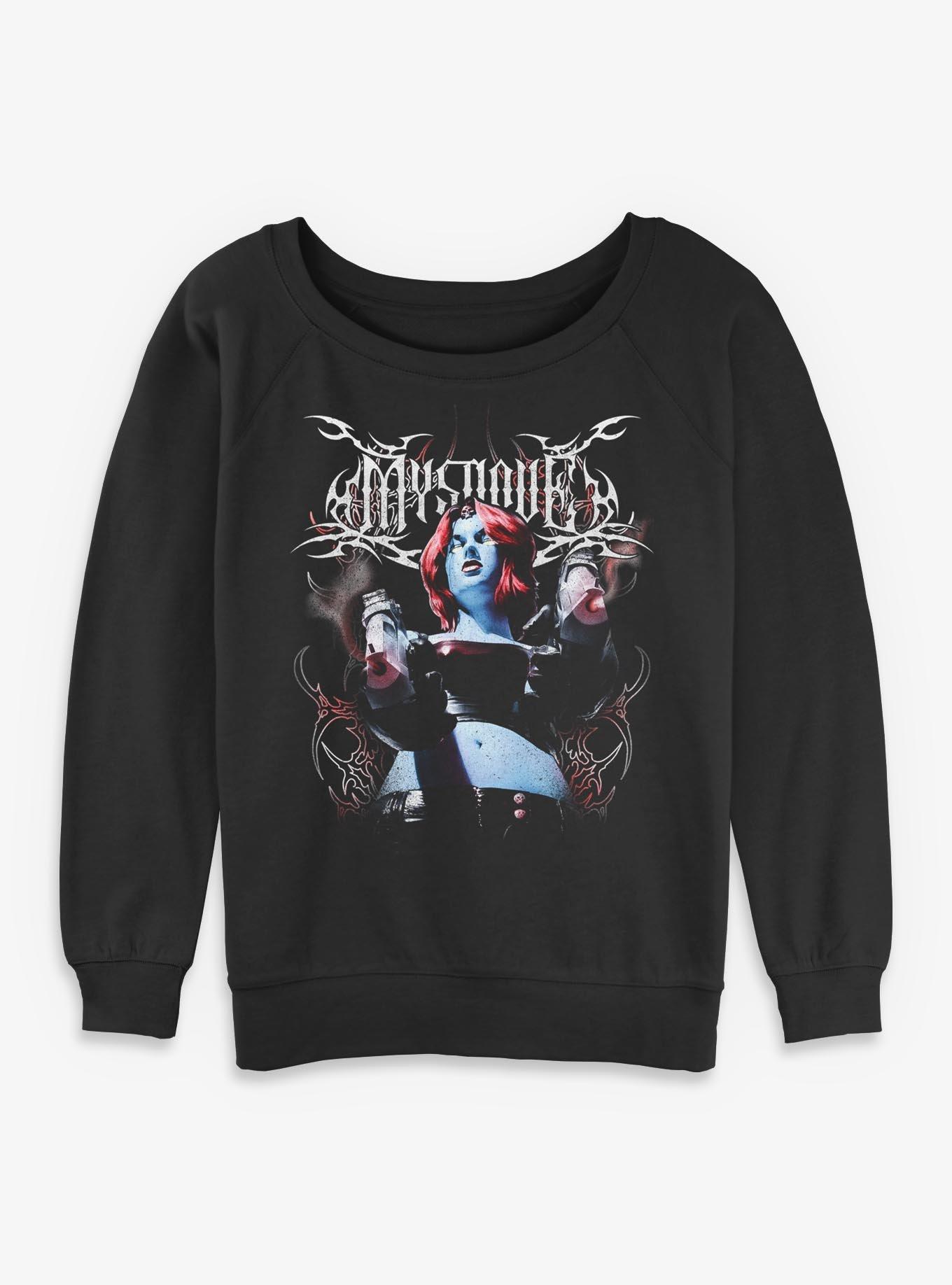 Avengers: Doomsday Mystique Portrait Girls Slouchy Sweatshirt Hot Topic Exclusive