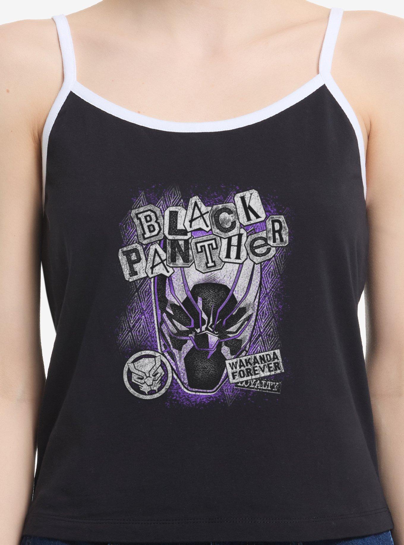 Avengers: Doomsday Black Panther Mask Girls Cami Hot Topic Exclusive