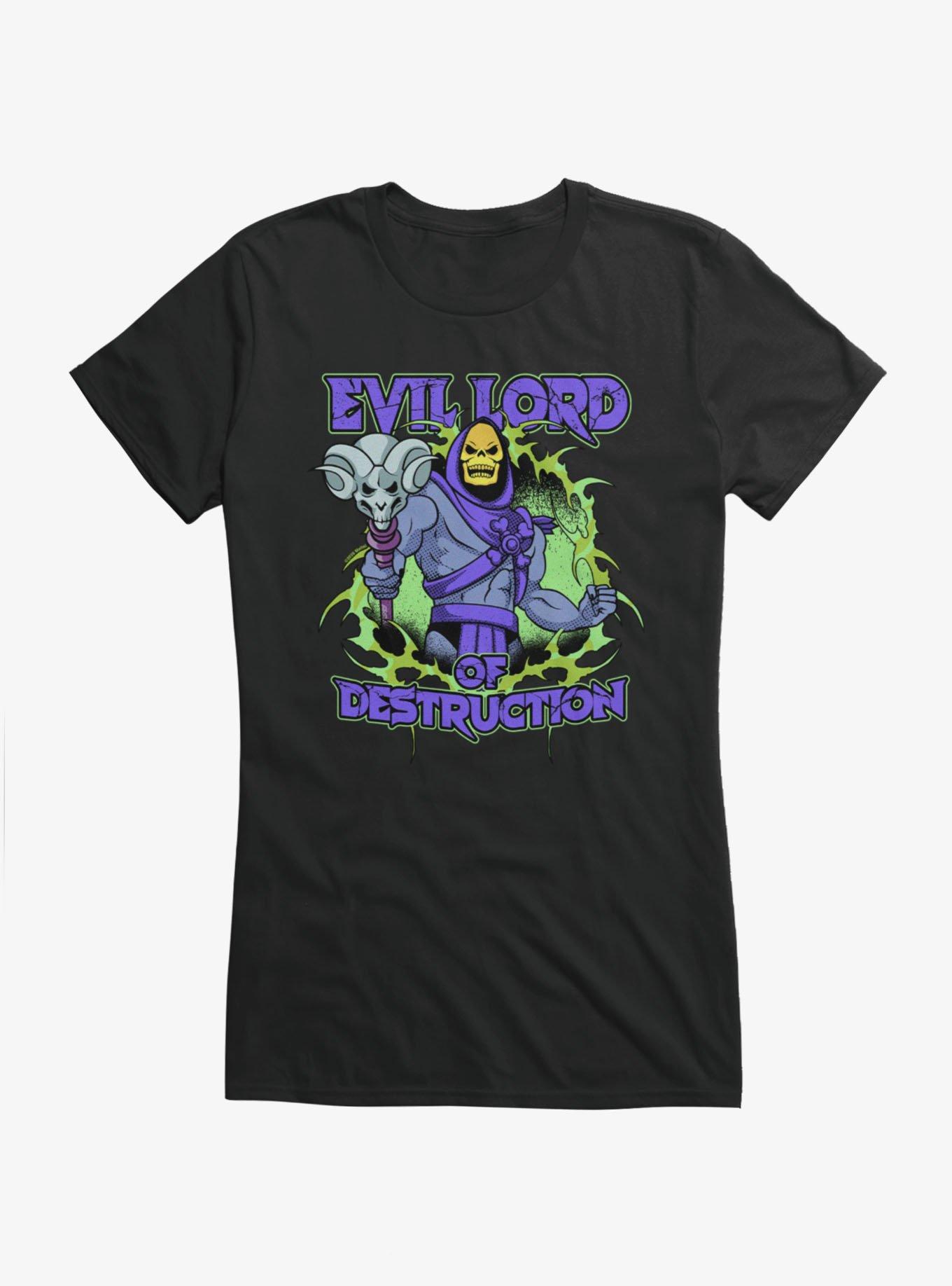 Masters Of The Universe Skeletor Evil Lord Of Destruction Girls T-Shirt