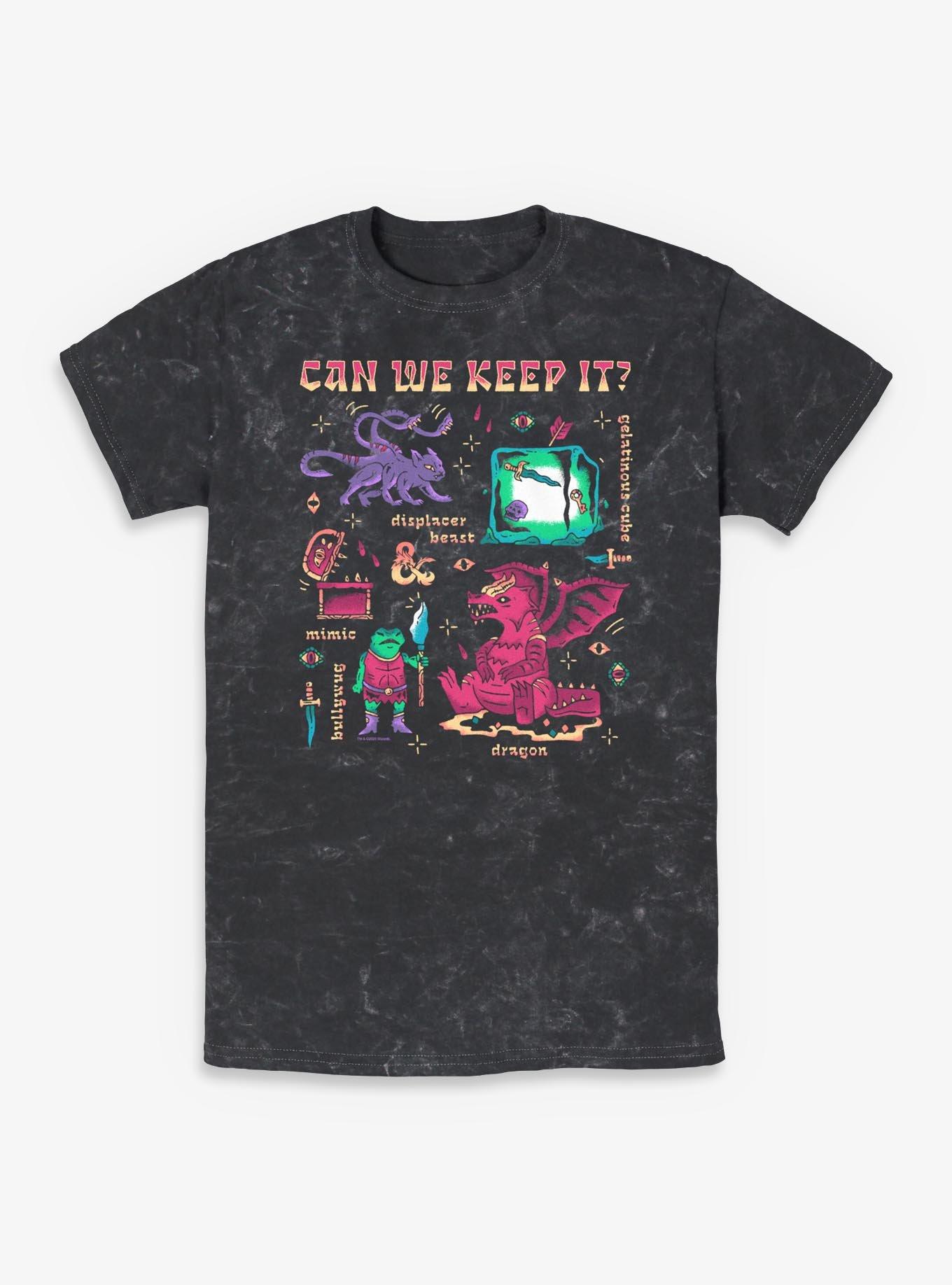 Dungeons & Dragons Dungeon Is It Pet Mineral Wash T-Shirt
