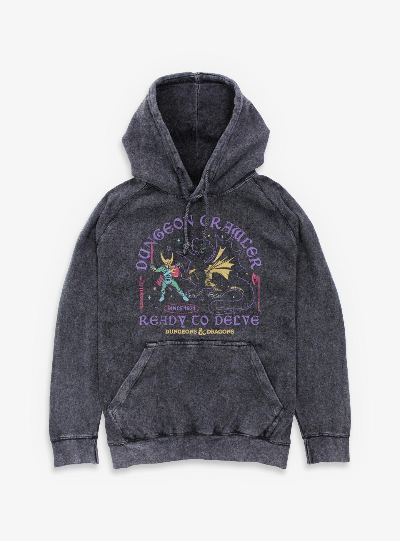 Dungeons & Dragons Dungeon Crawler Social Club Mineral Wash Hoodie