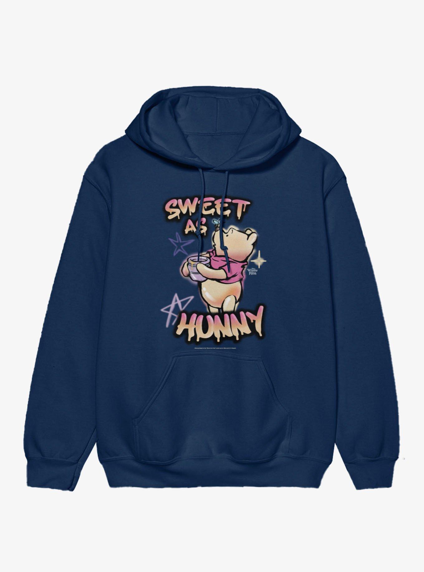 Disney Winnie The Pooh Sweet As Hunny Airbrush Hoodie