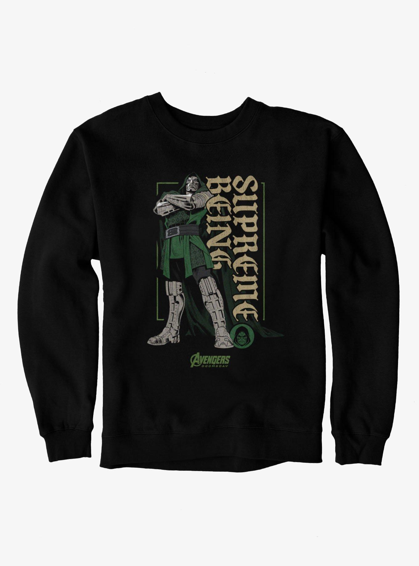Marvel Avengers Doomsday Supreme Being Stance Sweatshirt BoxLunch Exclusive