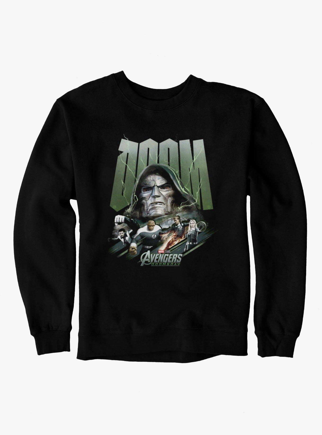 Marvel Avengers Doomsday Four Below Doom Power Sweatshirt