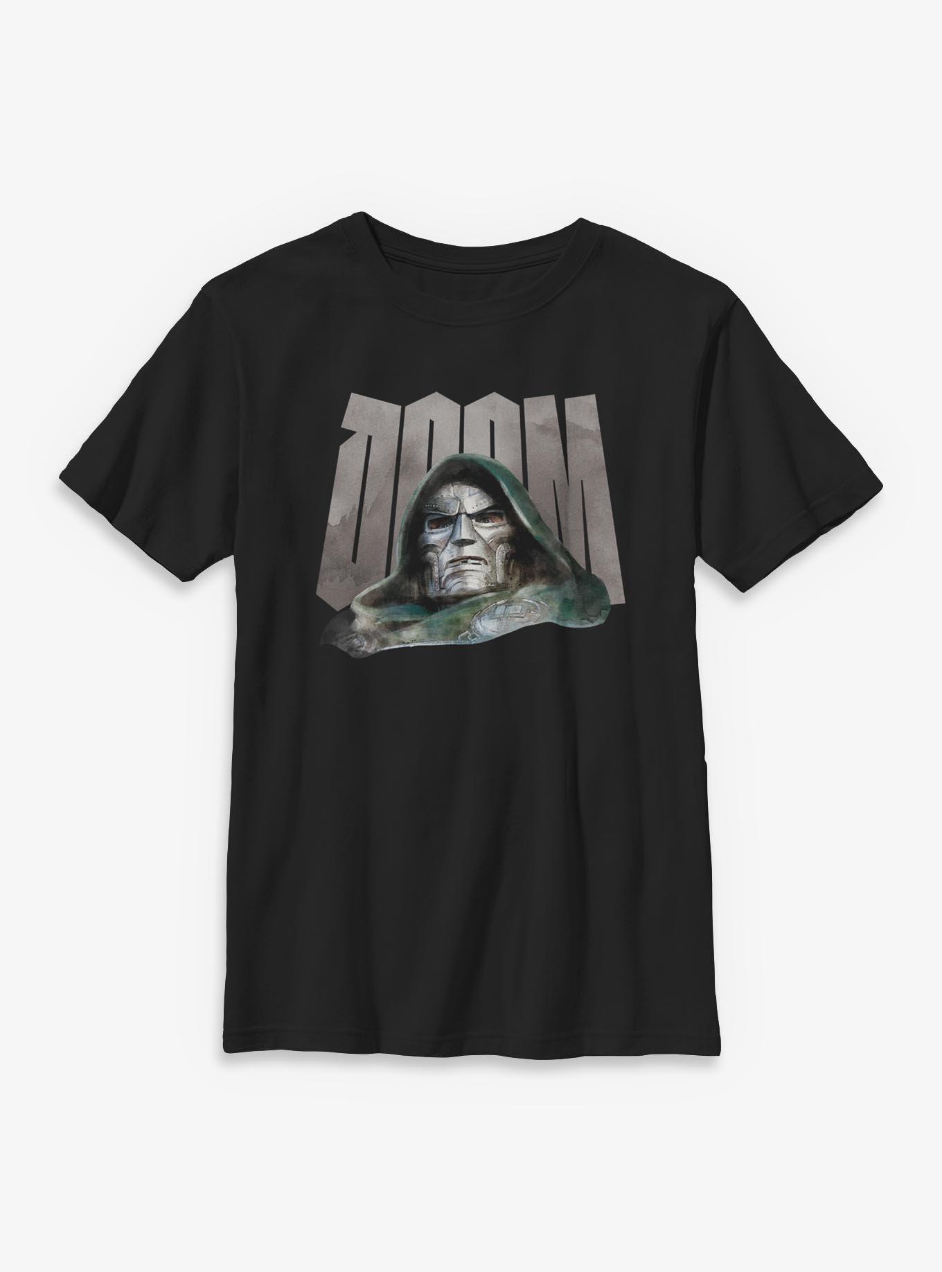 Marvel Avengers Doomsday Watercolor Doom Youth T-Shirt