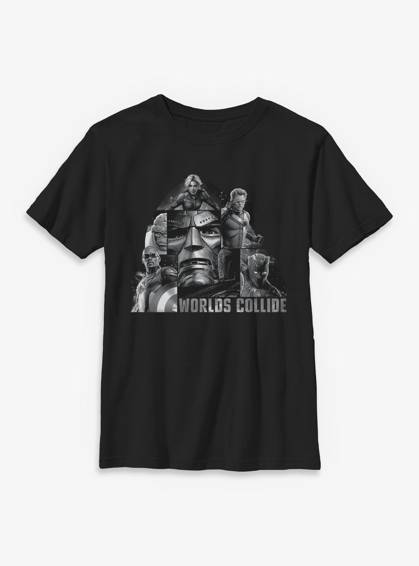 Marvel Avengers Doomsday Worlds Collide Youth T-Shirt