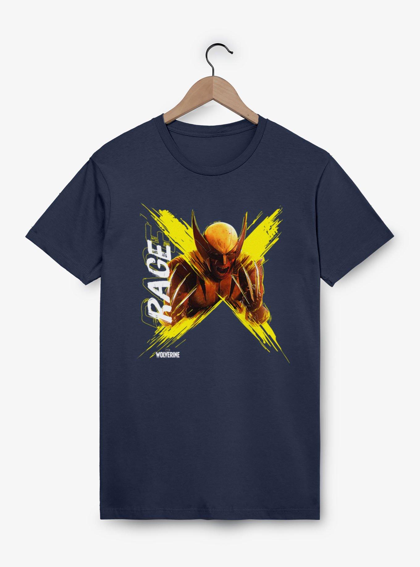 Marvel Wolverine X Rage Claws Out Scream T-Shirt