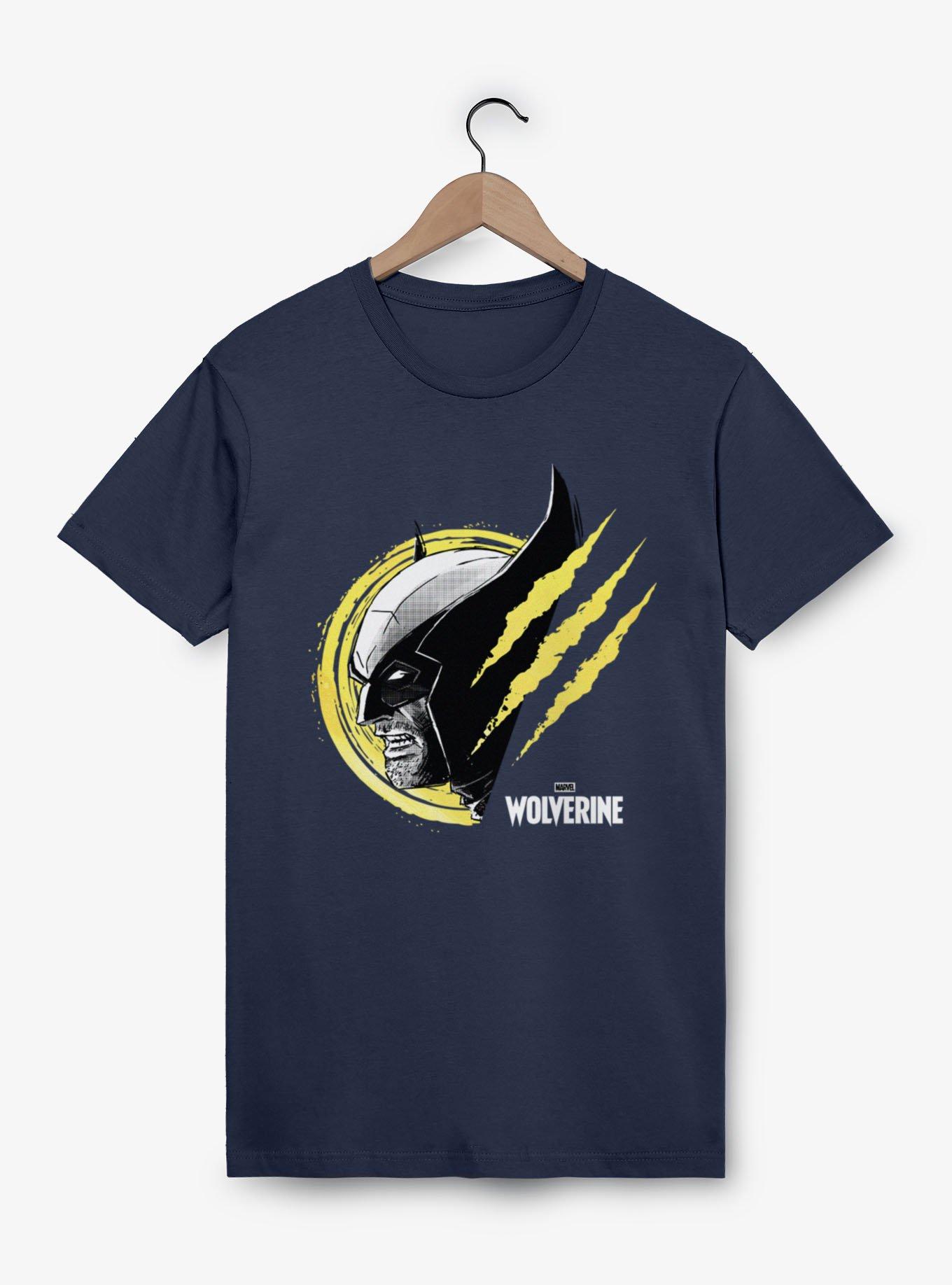 Marvel Wolverine Side Slash Profile T-Shirt