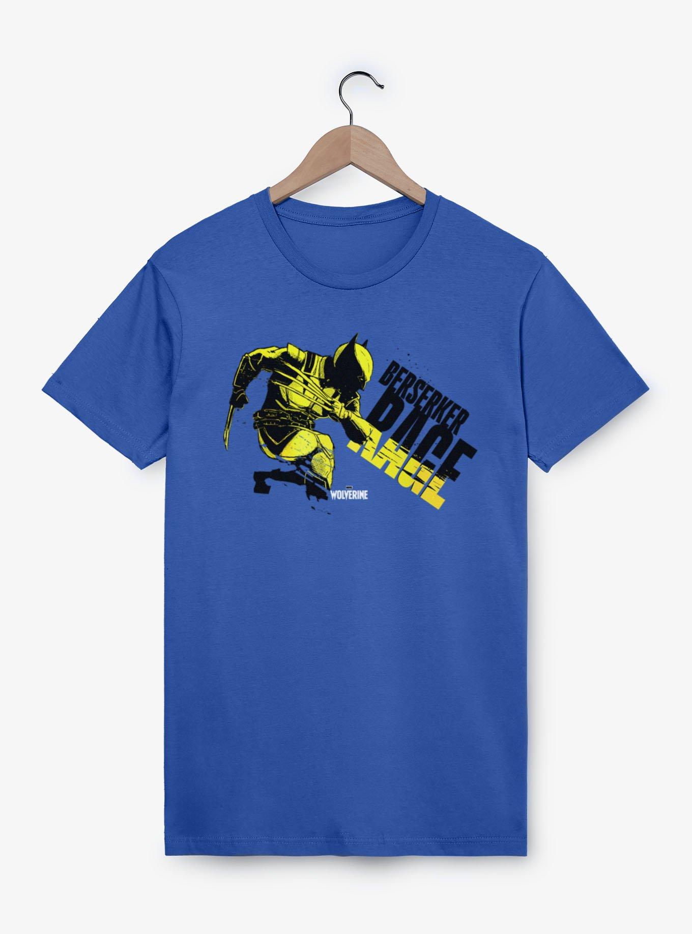 Marvel Wolverine Berserker Rage Yellow Slash T-Shirt