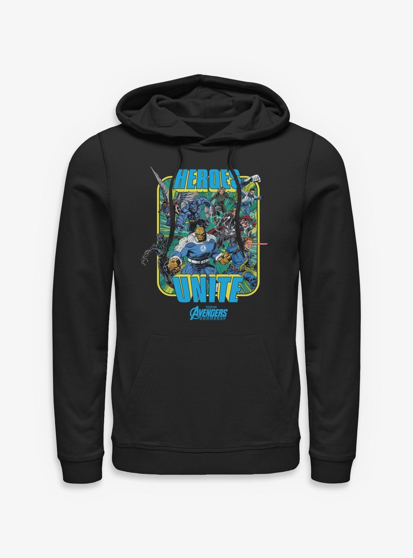 Marvel Avengers Doomsday Heroes Unite Hoodie