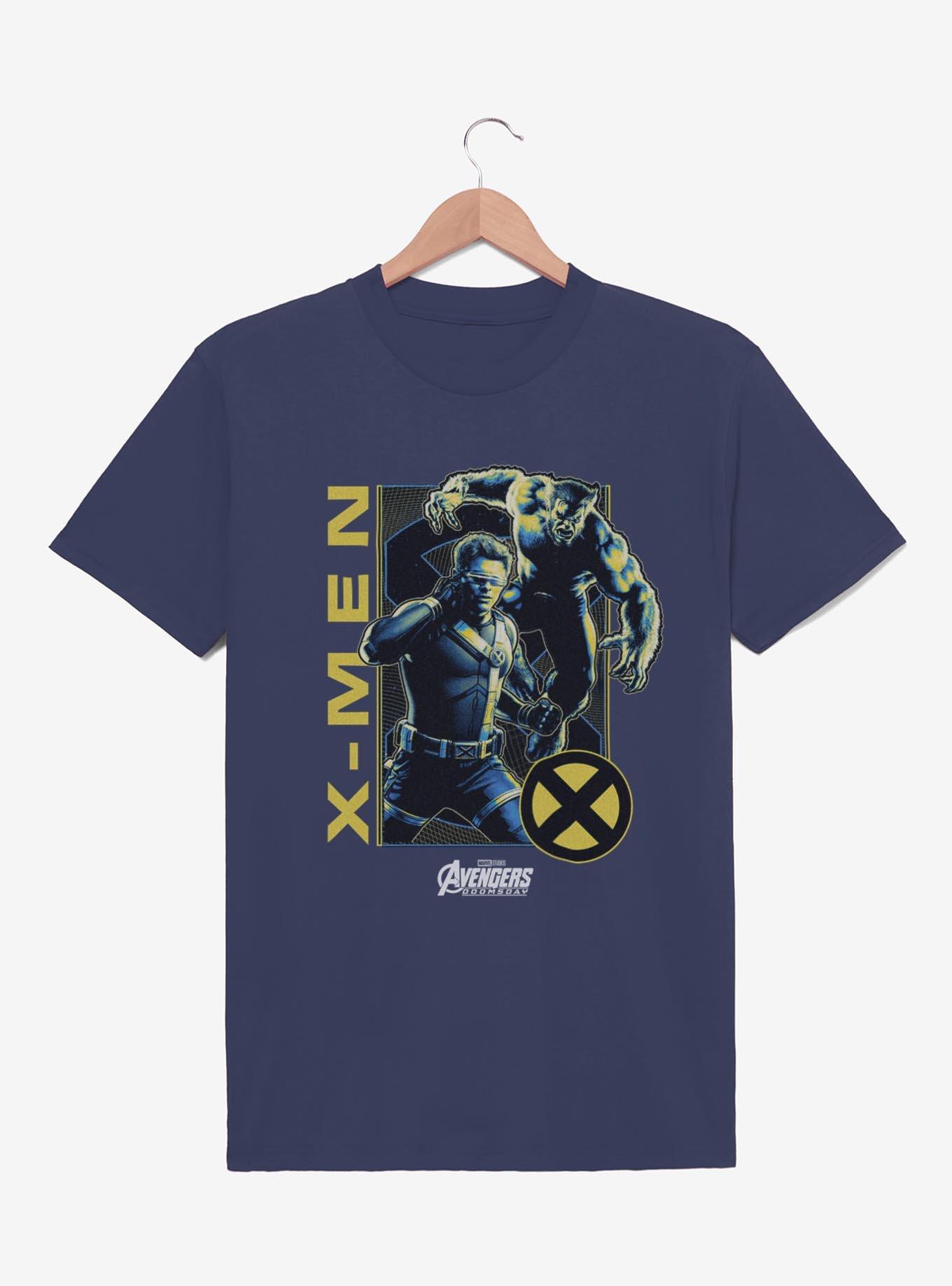 Marvel Avengers Doomsday Cyclops And Beast T-Shirt
