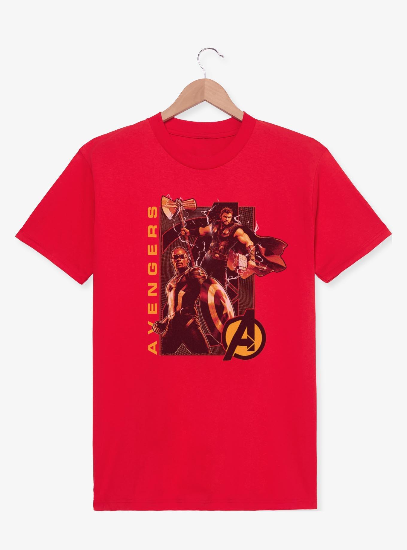 Marvel Avengers Doomsday Thor And Captain America T-Shirt