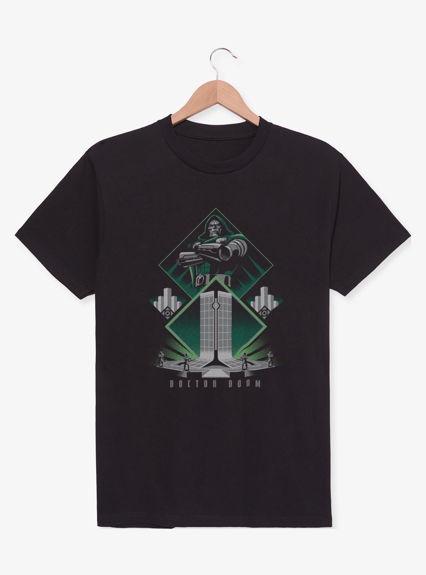 Marvel Avengers Doomsday Doom Tower T-Shirt