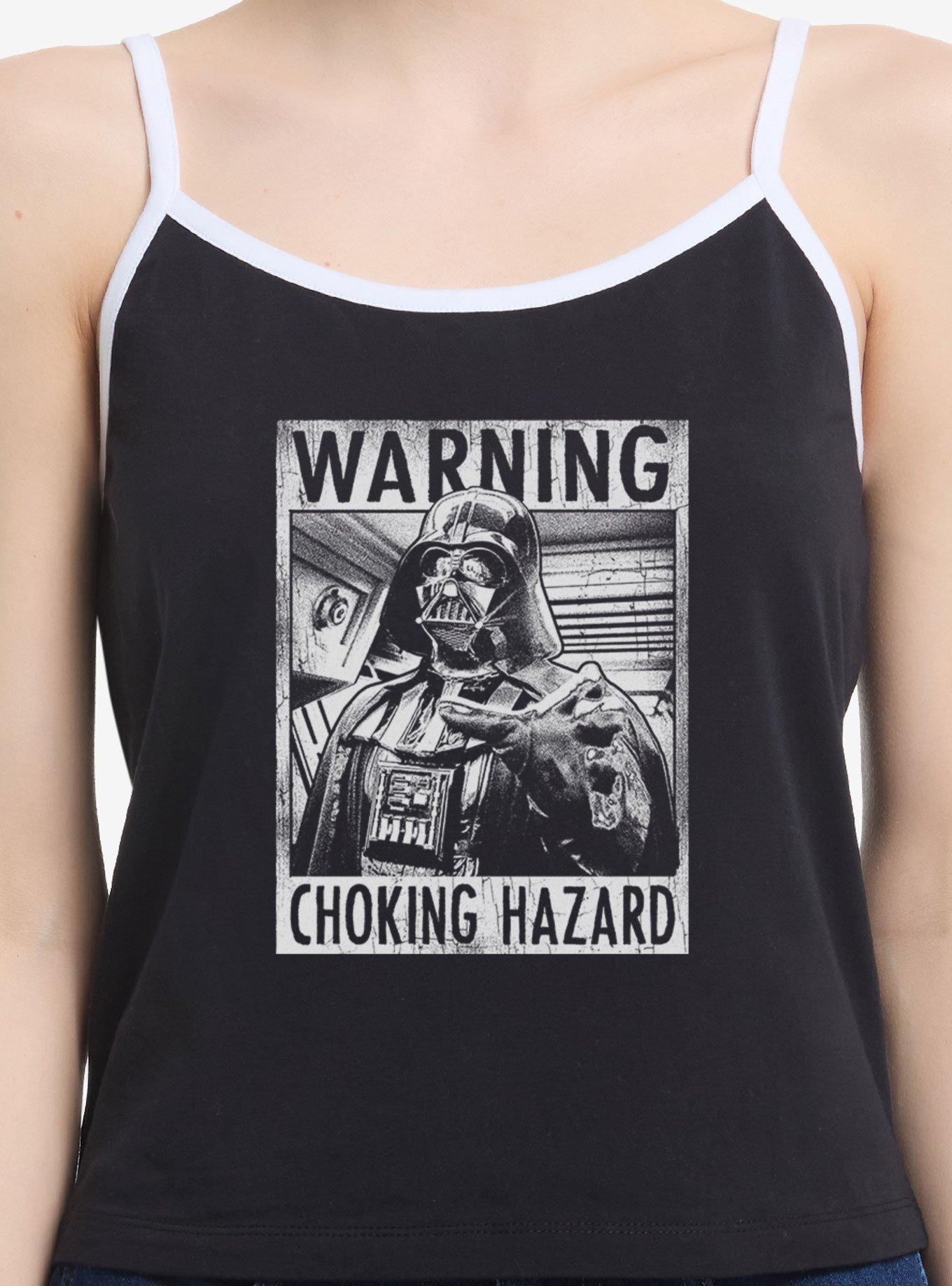 Star Wars Darth Vader Choke Warning Womens Cami
