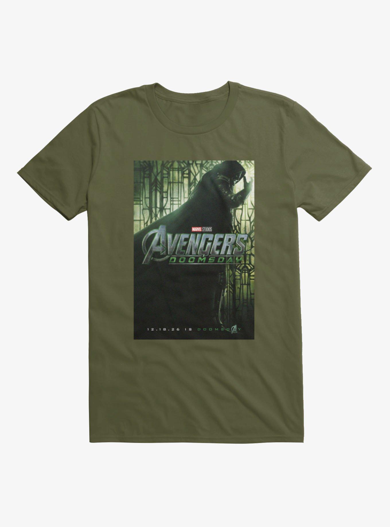 Marvel Avengers: Doomsday Movie Announcement Key Art T-Shirt