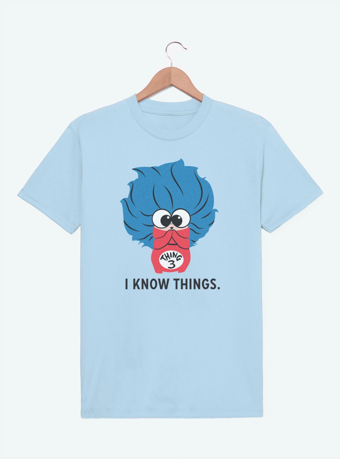 Dr. Seuss Cat In The Hat I Know Things T-Shirt