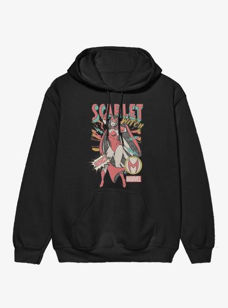 Marvel Comics Retro Scarlet Witch Classic Comic Zing Hoodie | Hot