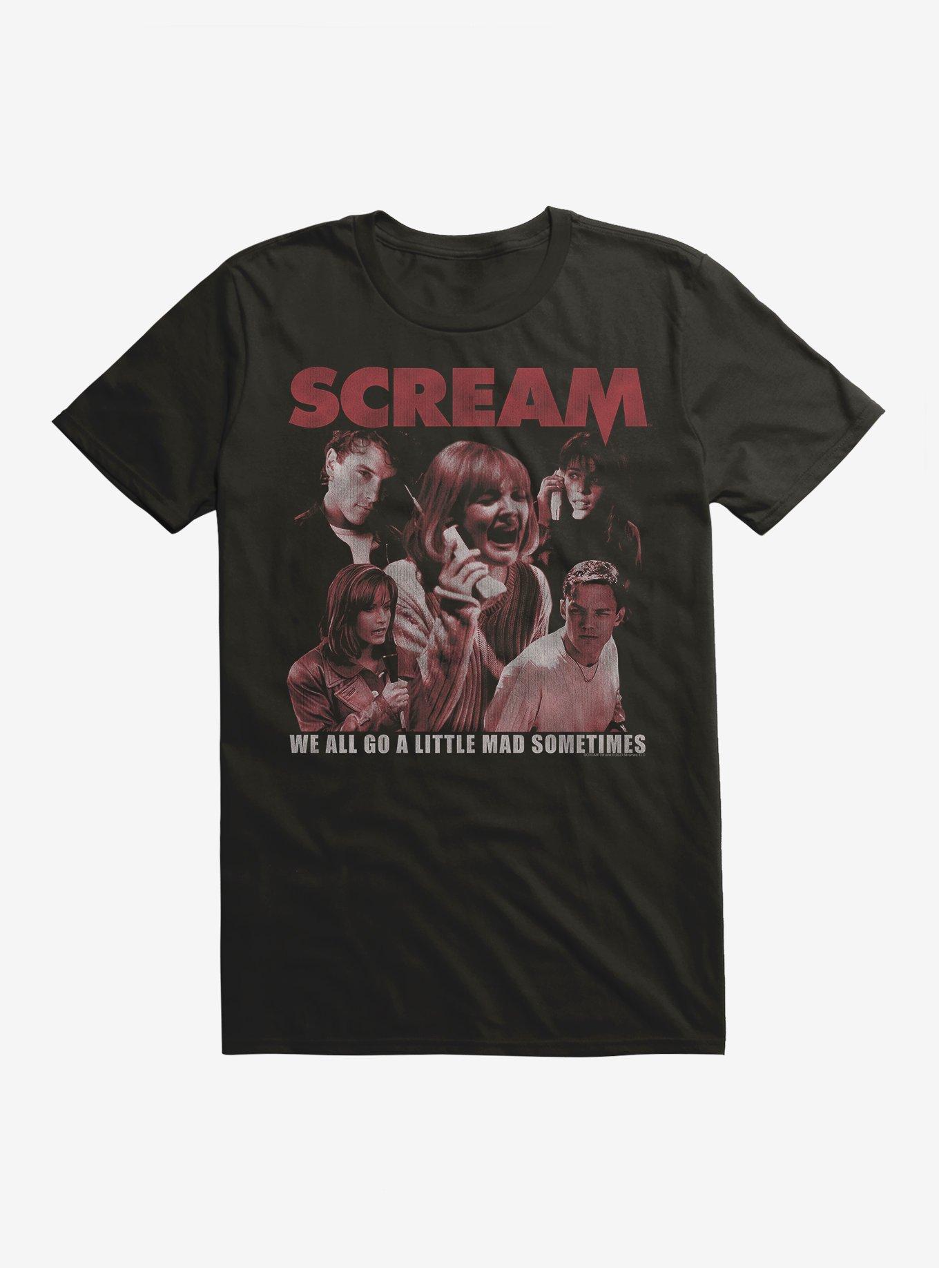 Scream Vintage Scream Photo Collage T-Shirt