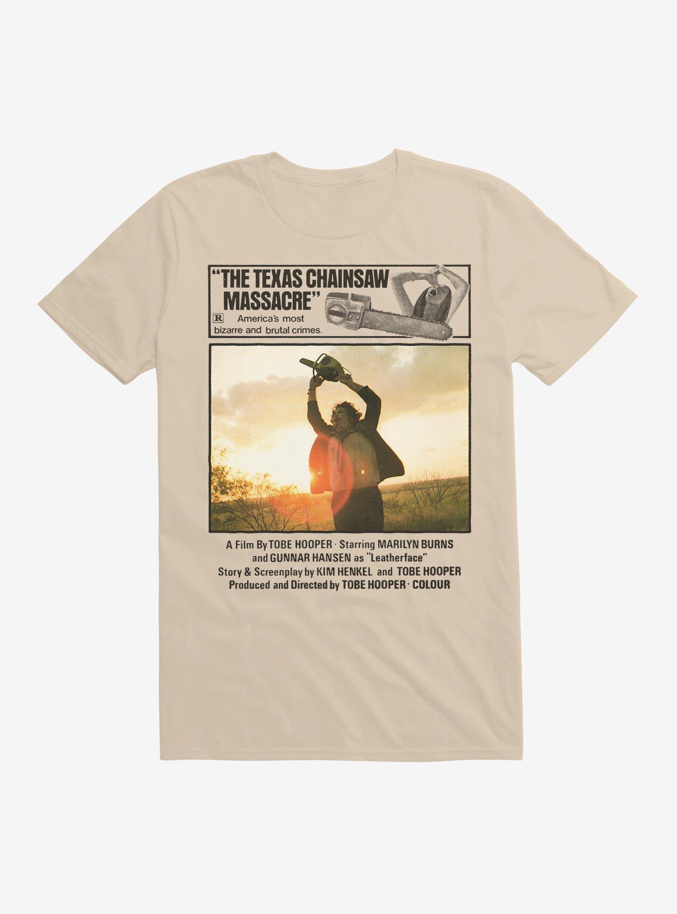 NULL The Texas Chainsaw Massacre Sunset Leather Face T-Shirt