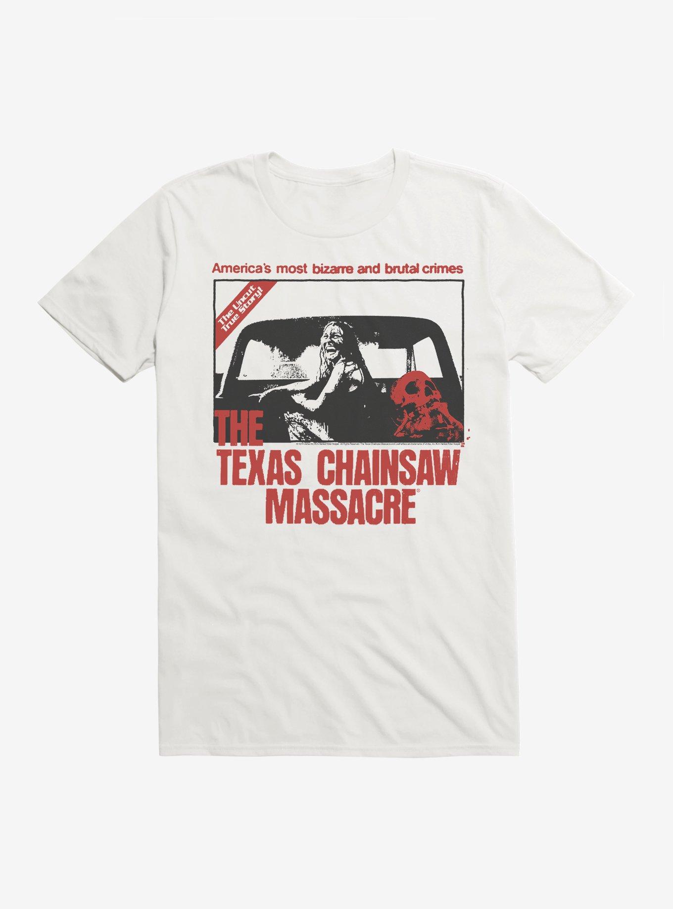 NULL The Texas Chainsaw Massacre Sally Back Of Truck Logo T-Shirt