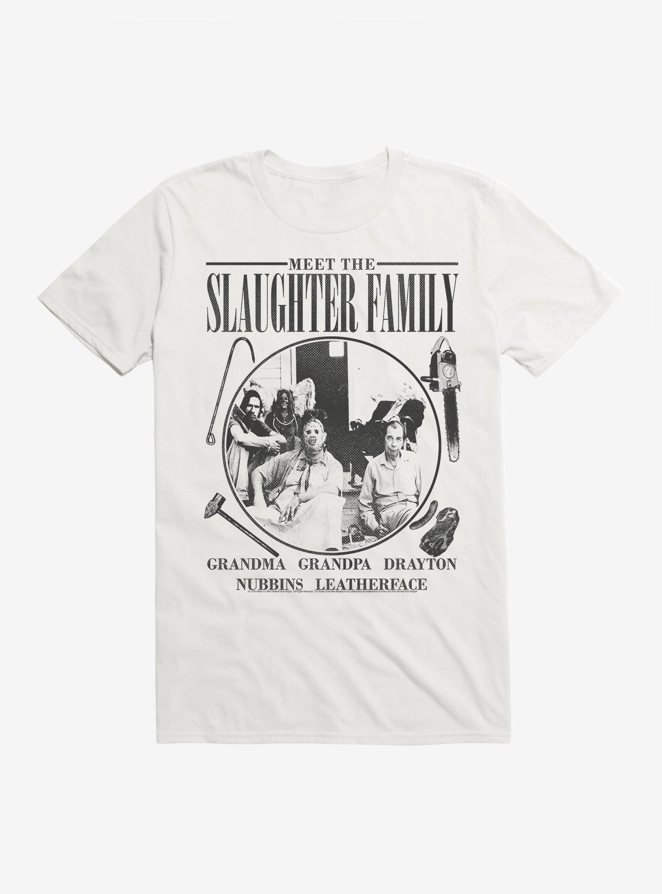 NULL The Texas Chainsaw Massacre Meet The Slaughter Family T-Shirt