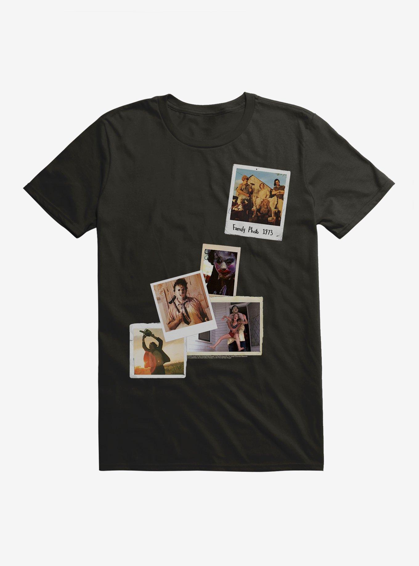 NULL The Texas Chainsaw Massacre Family Photos T-Shirt