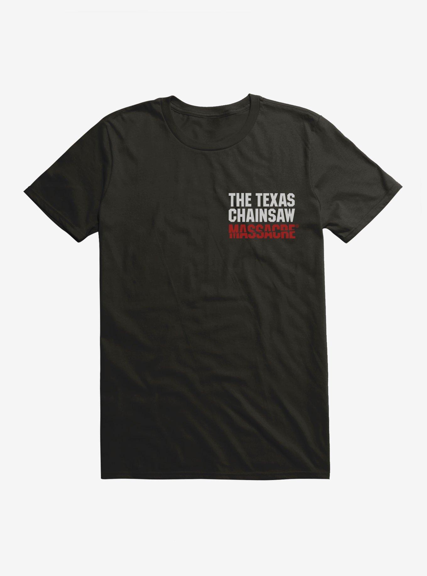 NULL The Texas Chainsaw Massacre Simple Logo T-Shirt