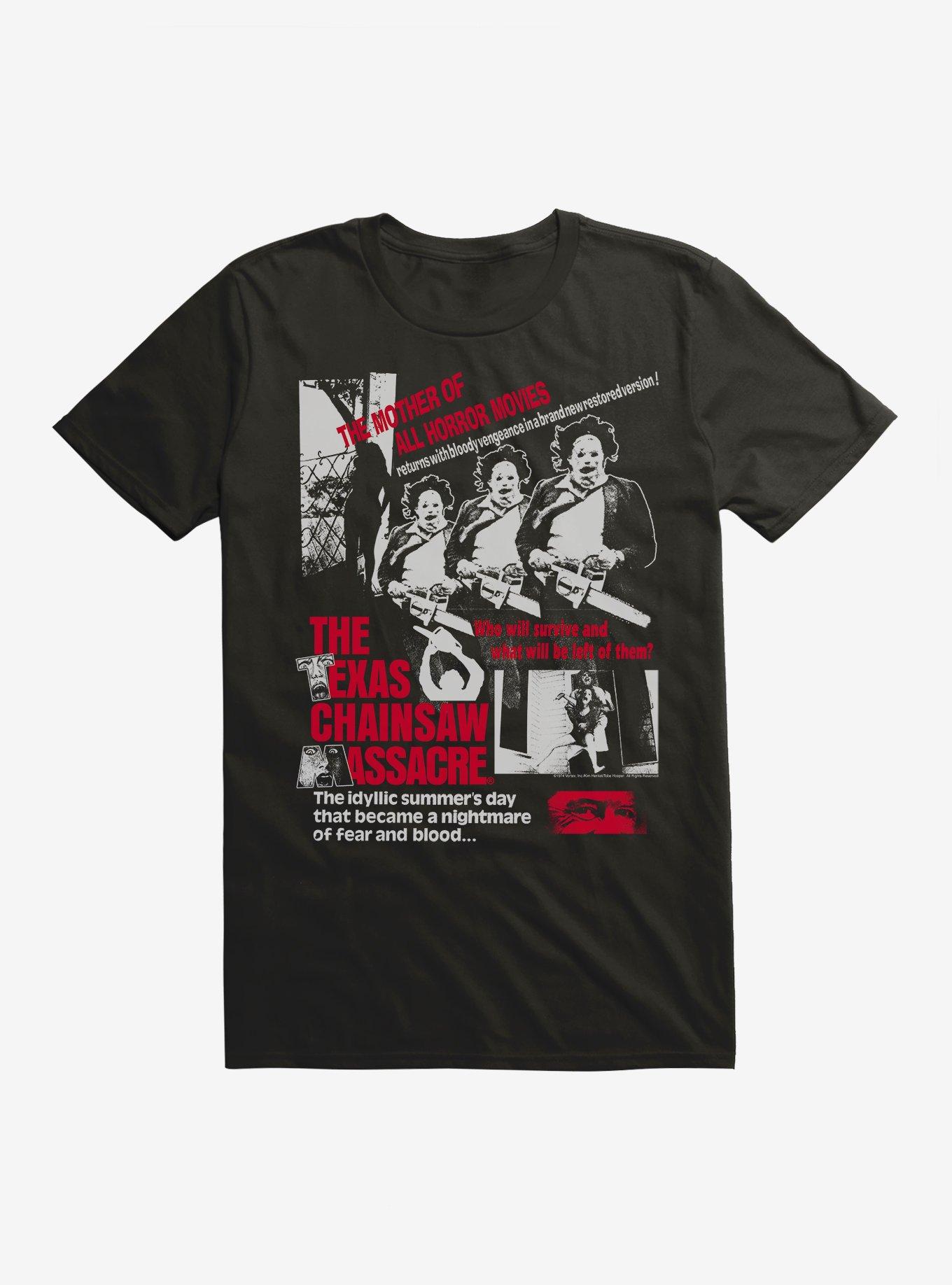 The Texas Chainsaw Massacre Mother Of All Horror Movies T-Shirt