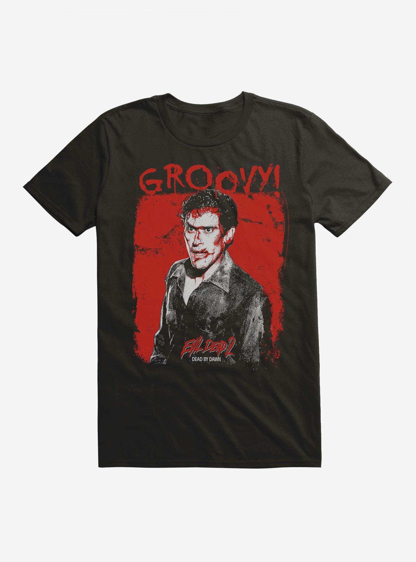 NULL Evil Dead 2 Ash Groovy T-Shirt