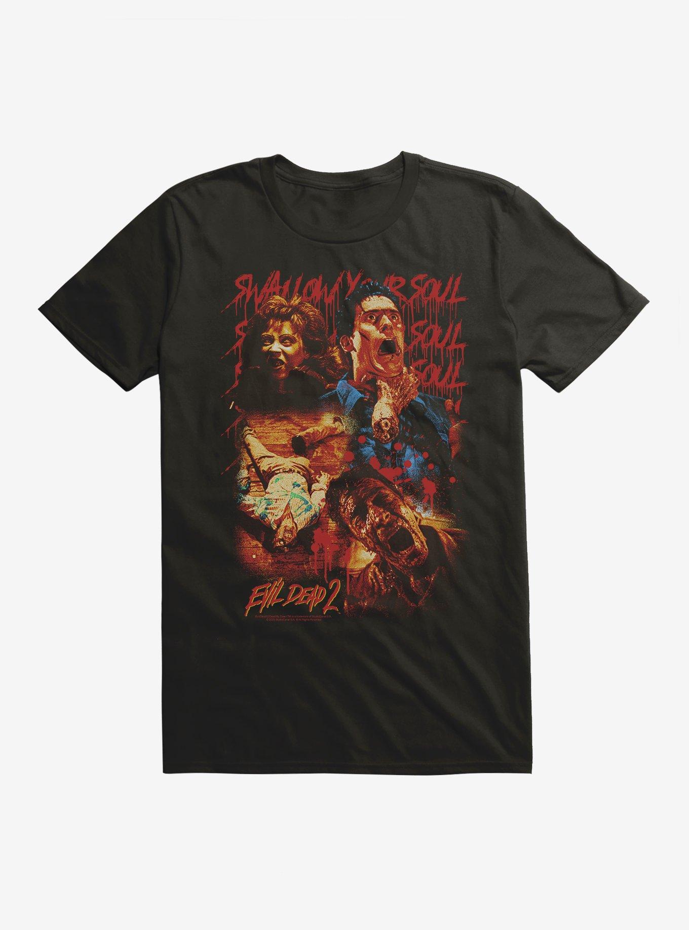 NULL Evil Dead 2 Swallow Your Soul T-Shirt