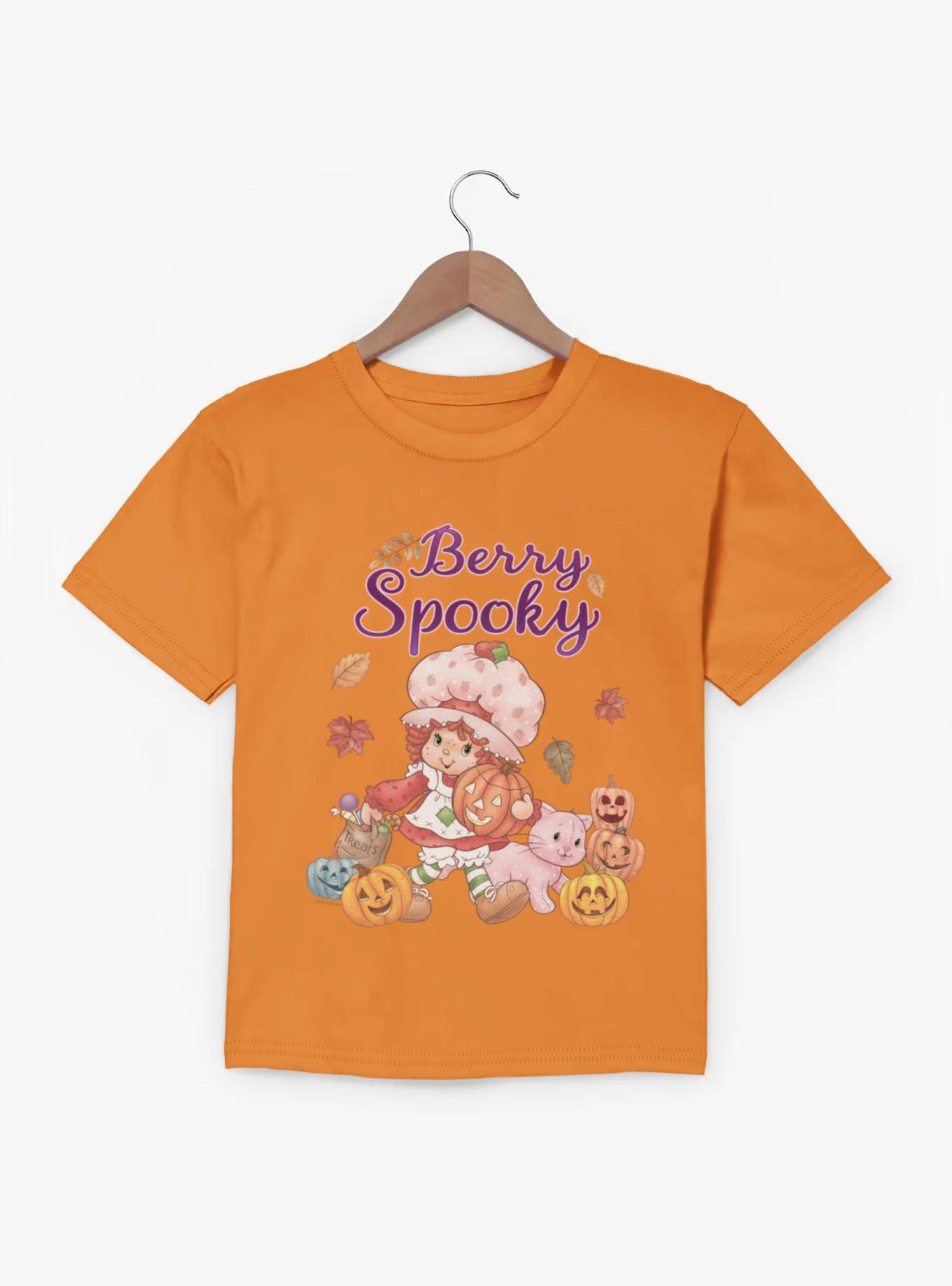 Strawberry Shortcake Berry Spooky Jack-O-Lantern Youth T-Shirt