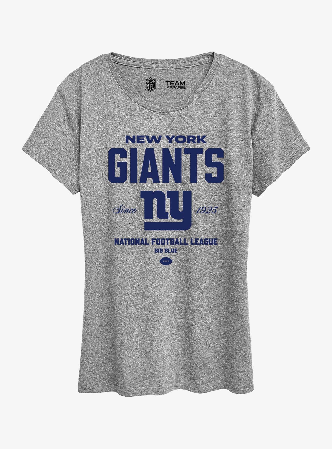 NFL New York Giants Bold League Womens T-Shirt