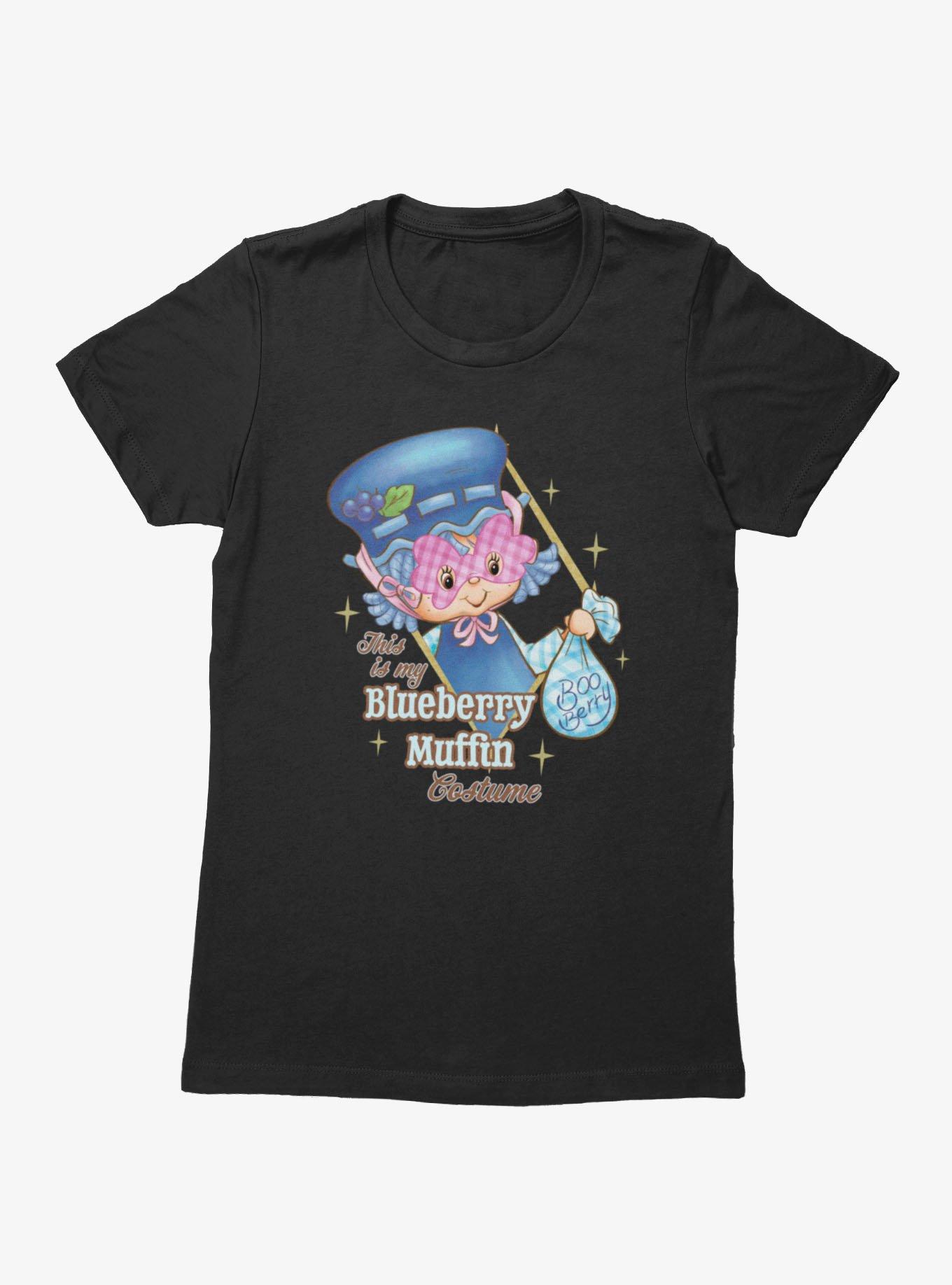 Strawberry Shortcake This Is My Blueberry Muffin Costume Womens T-Shirt