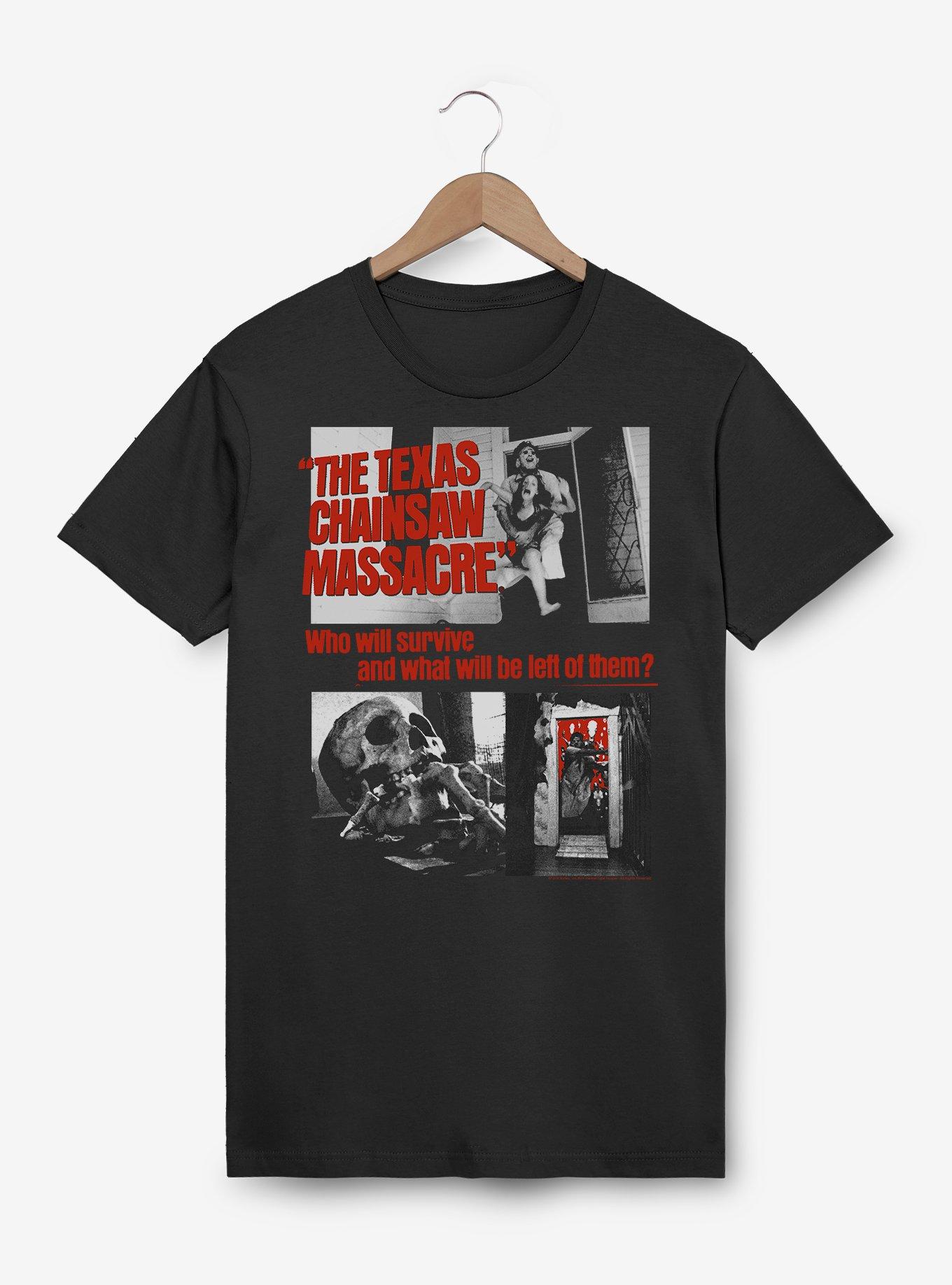 The Texas Chainsaw Massacre Photo Collage T-Shirt
