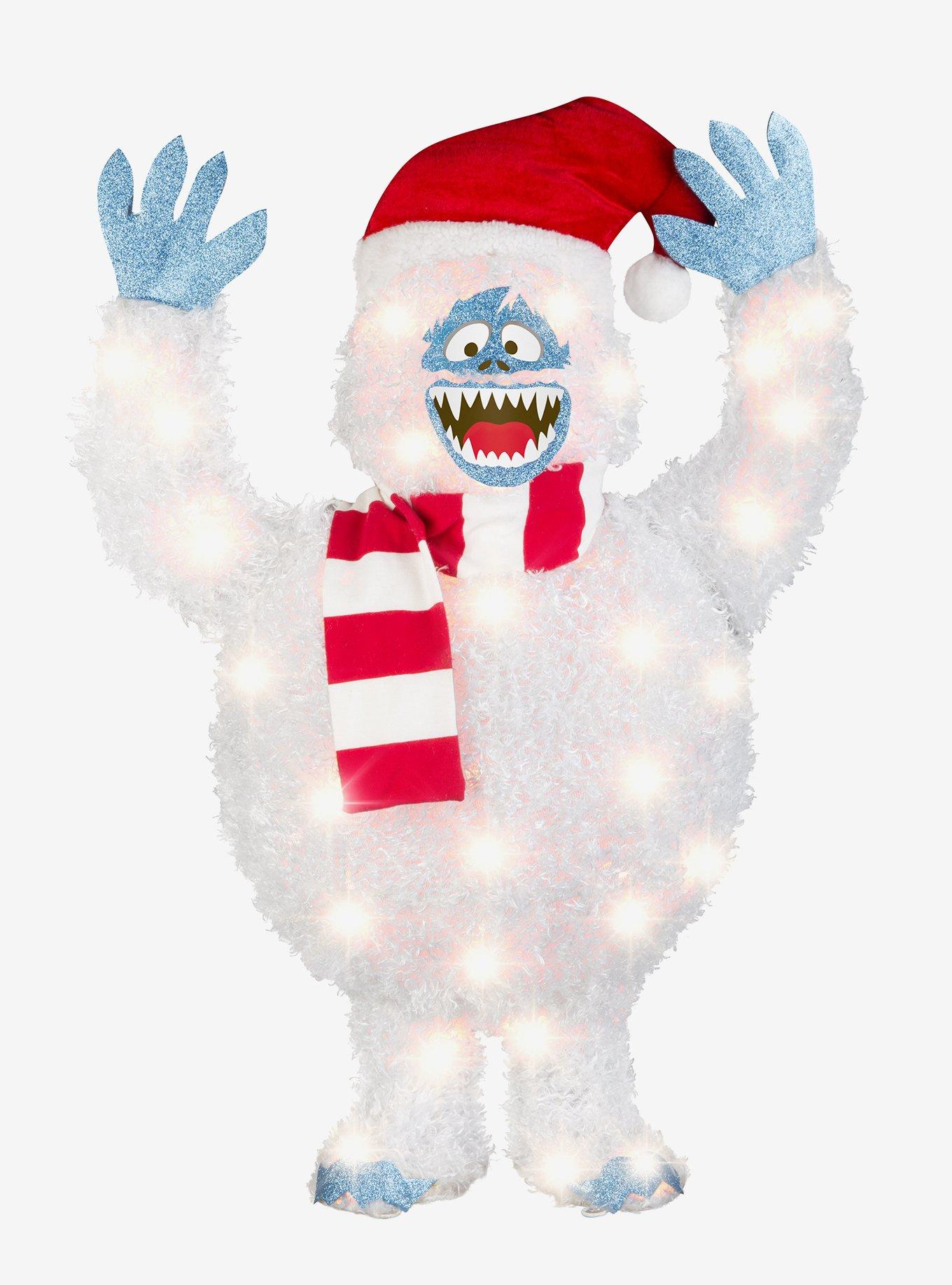 Rudolph The Red-Nosed Reindeer Bumble 28" 3D Lighted Tinsel Sculpture