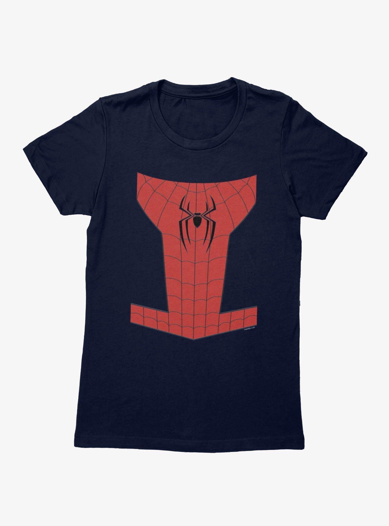Marvel Spider-Man Brand New Day Costume Front And Back Womens T-Shirt